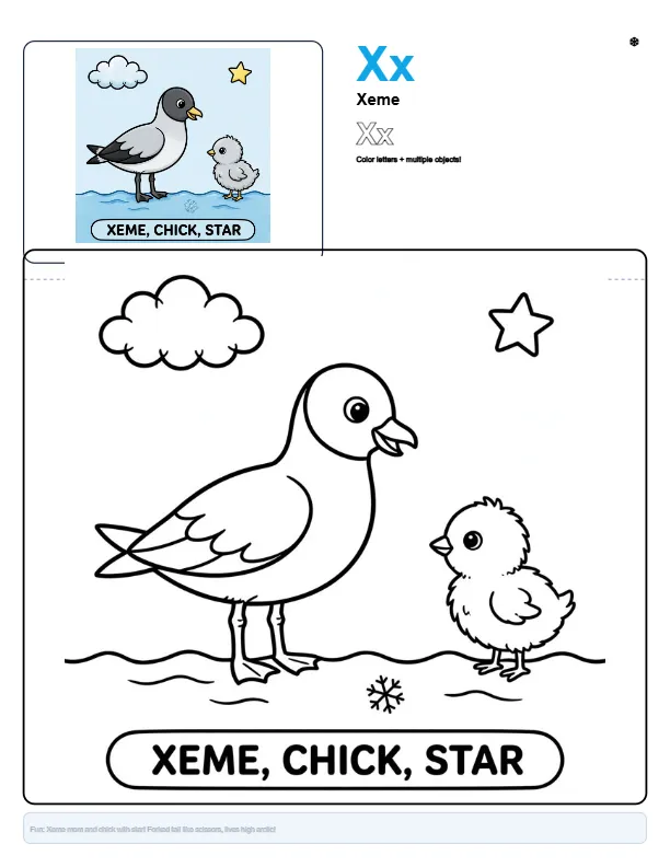 Coloring Pages To Color Online For Free For Adults Xeme - Letter X Coloring Page