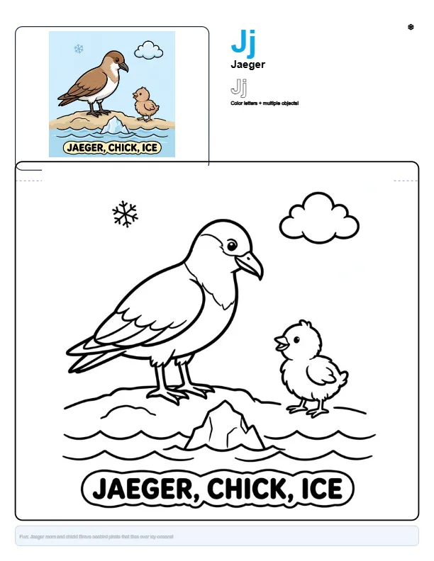 Letter Coloring Pages Jaeger - Letter J Coloring Page