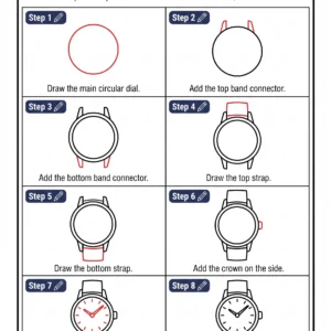 watch drawing how to draw step by step